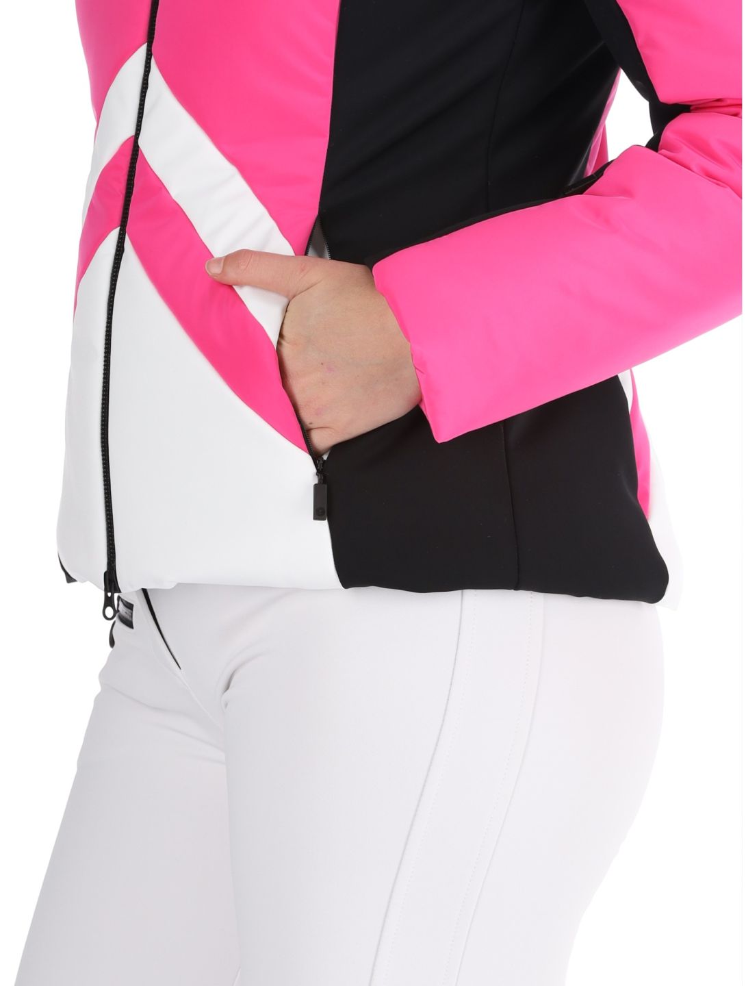 Sportalm Kitzbühel, Delphia CL m.K. ski-jas dames Neon Pink roze 