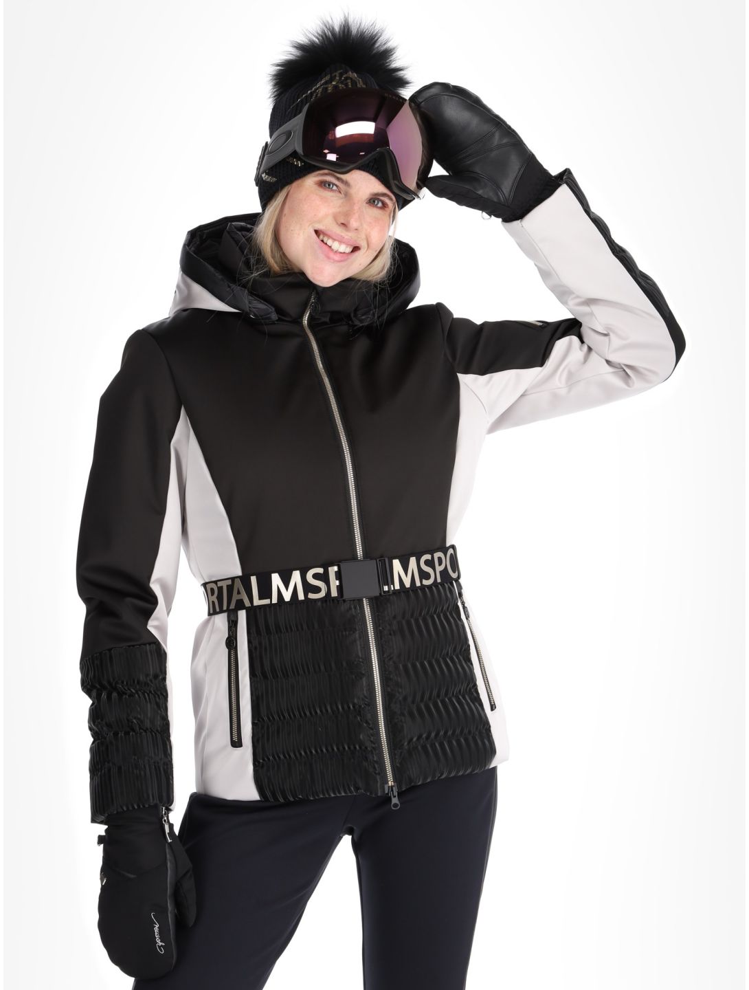 Sportalm Kitzbühel, Marbella NE m.Kap.o.P. ski-jas dames Black zwart 