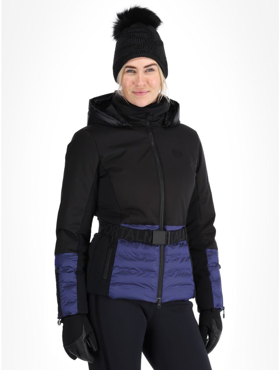 Sportalm Kitzbühel, Marbella ST m.Kap.o.P. ski-jas dames Heritage Blue blauw 