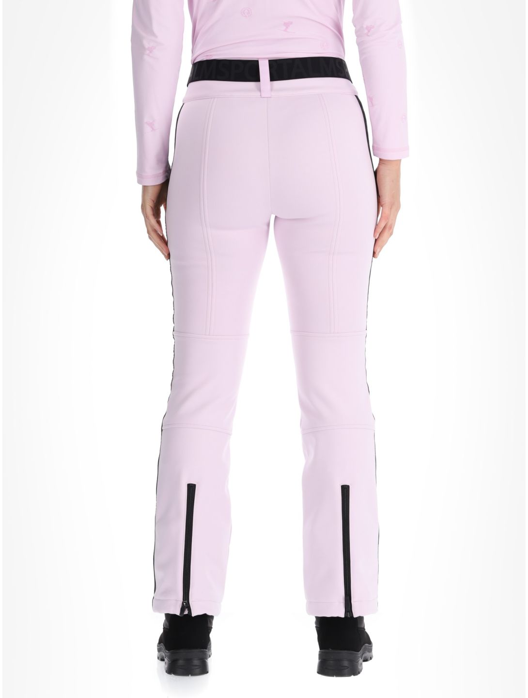 Sportalm Kitzbühel, Mayli CH softshell skibroek dames Chalk Pink roze 