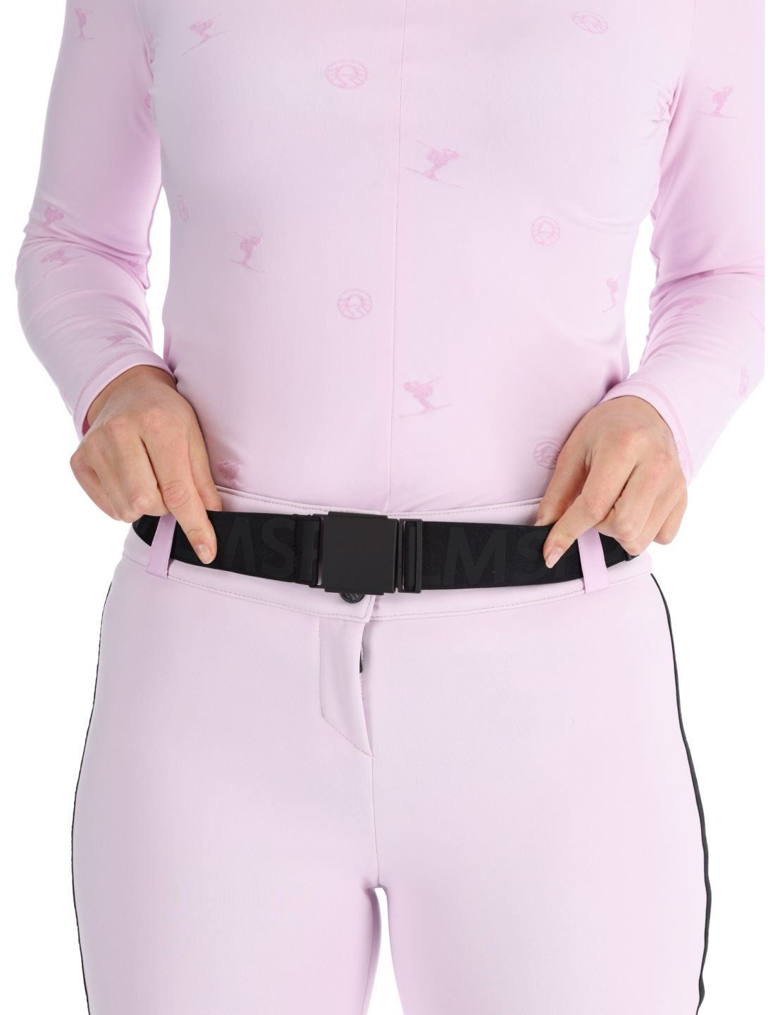 Sportalm Kitzbühel, Mayli CH softshell skibroek dames Chalk Pink roze 