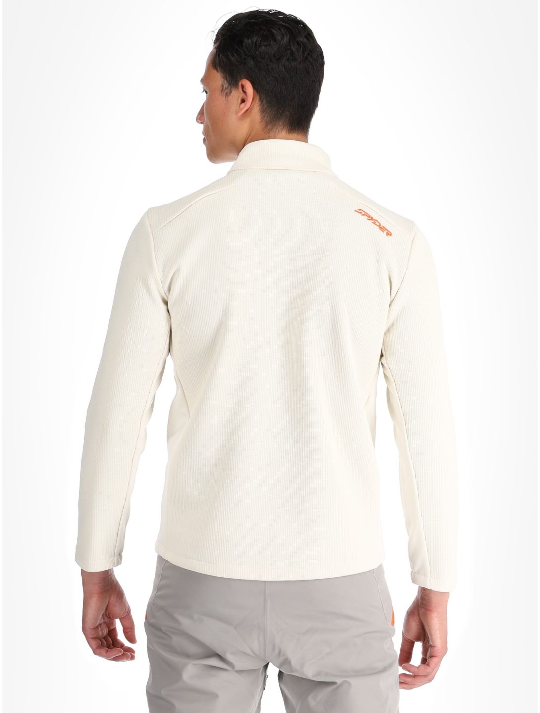 Spyder, Bandit 1/2 Zip skipully heren Vanilla Latte beige 