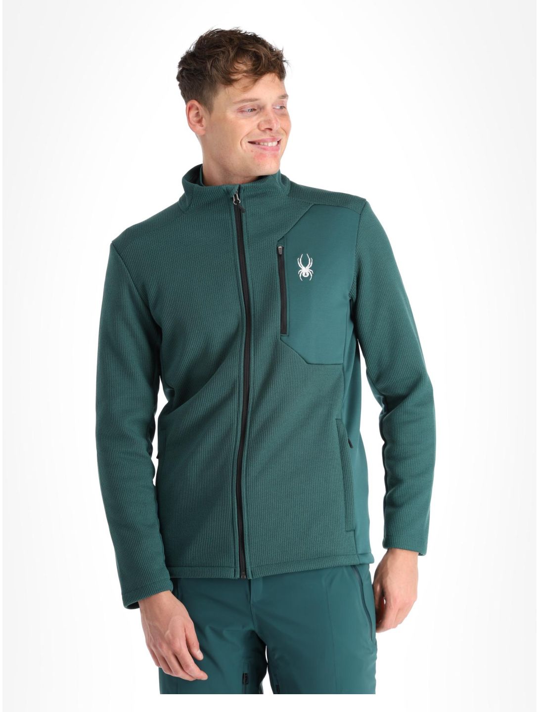 Spyder, Bandit vest heren Cypress Green groen 