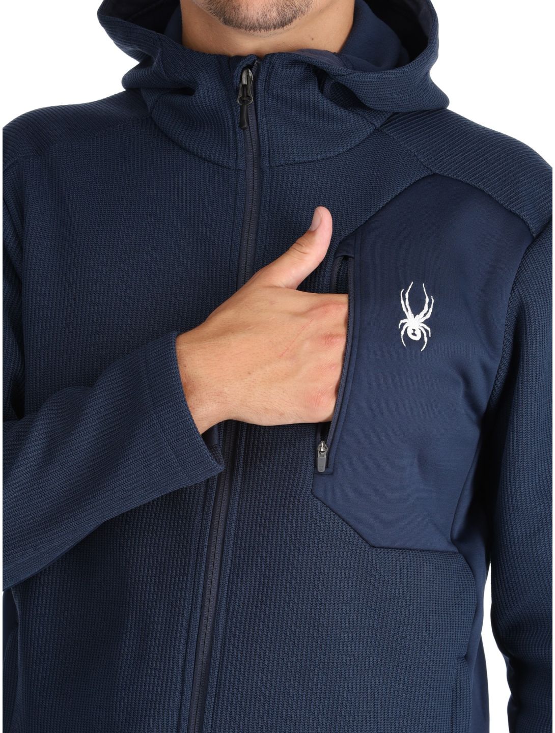 Spyder, Bandit Hooded vest heren True Navy blauw 