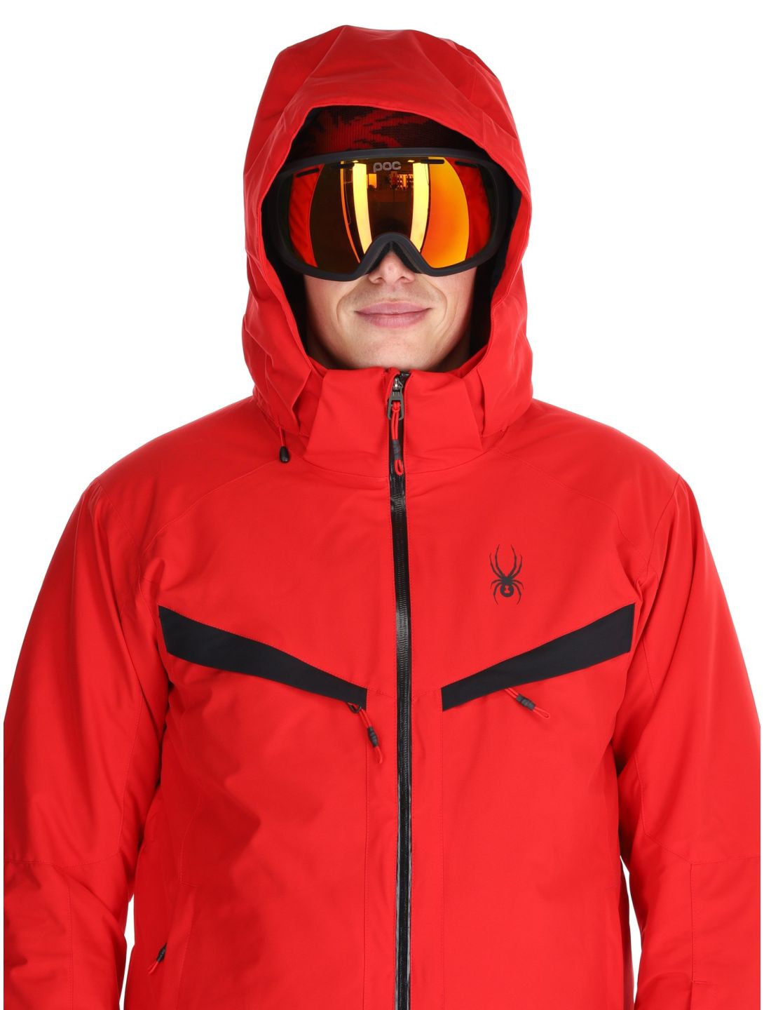 Spyder, Copper ski-jas heren Spyder Red rood 