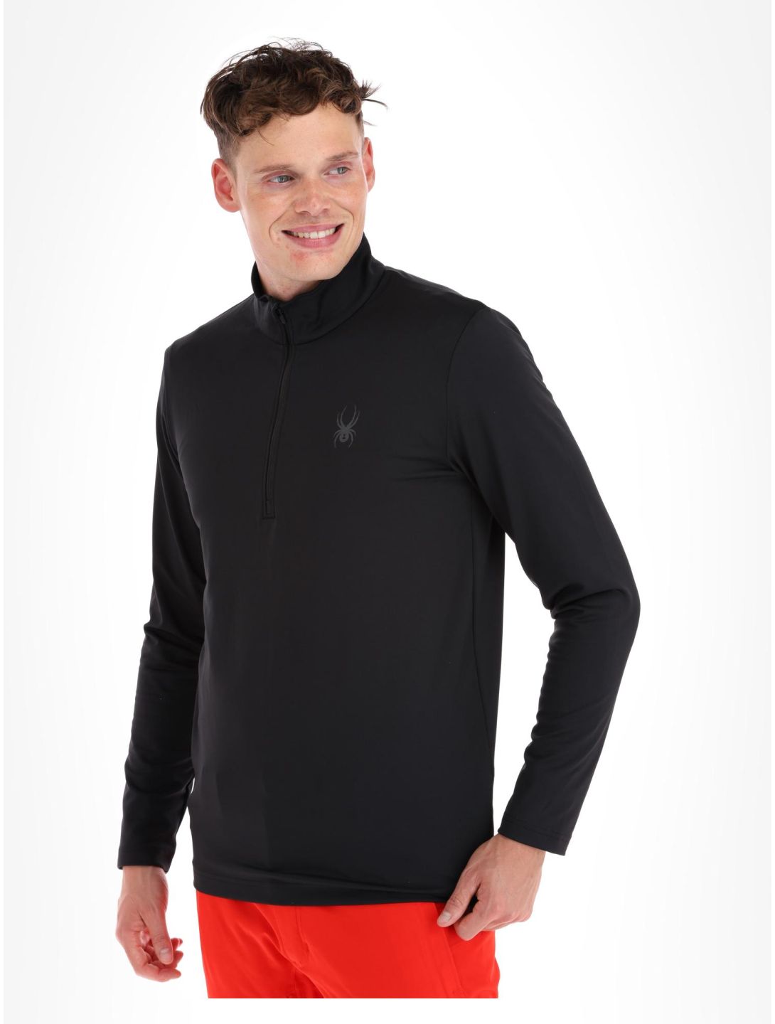 Spyder, Prospect 1/2 Zip skipully heren Black zwart 