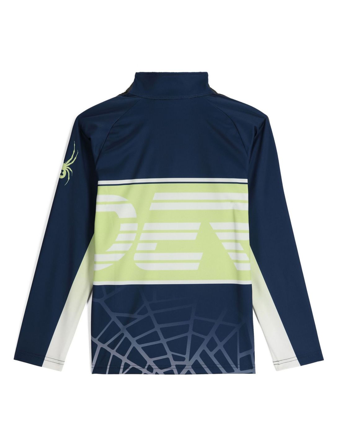 Spyder, Web 1/2 Zip skipully kinderen True Navy blauw 