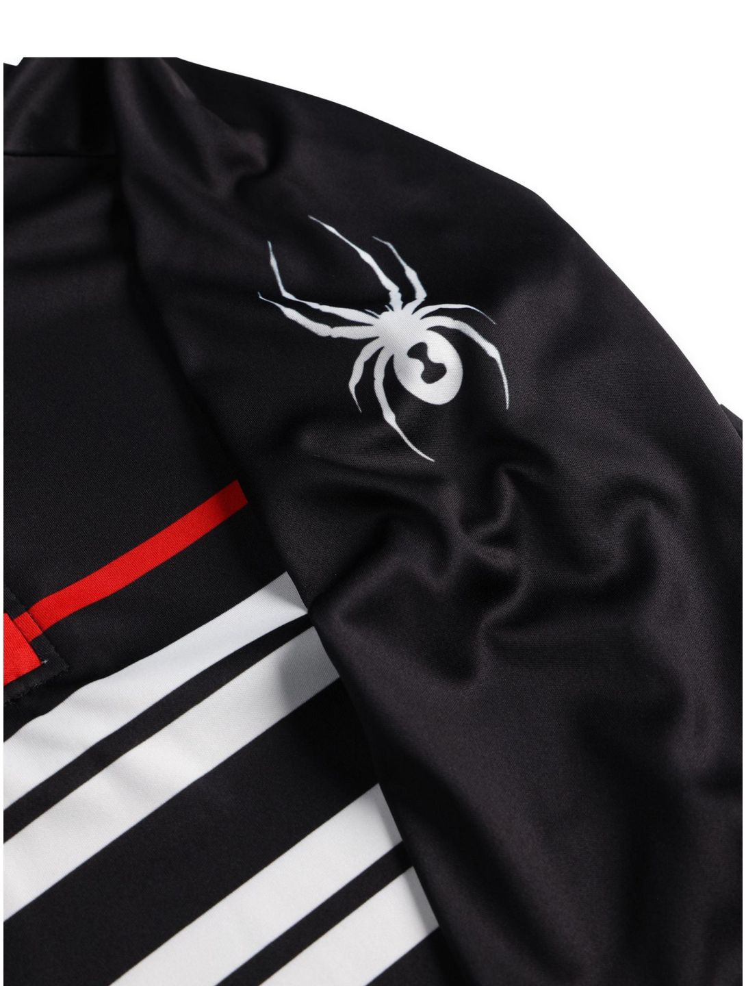 Spyder, Web 1/2 Zip skipully kinderen Black zwart 