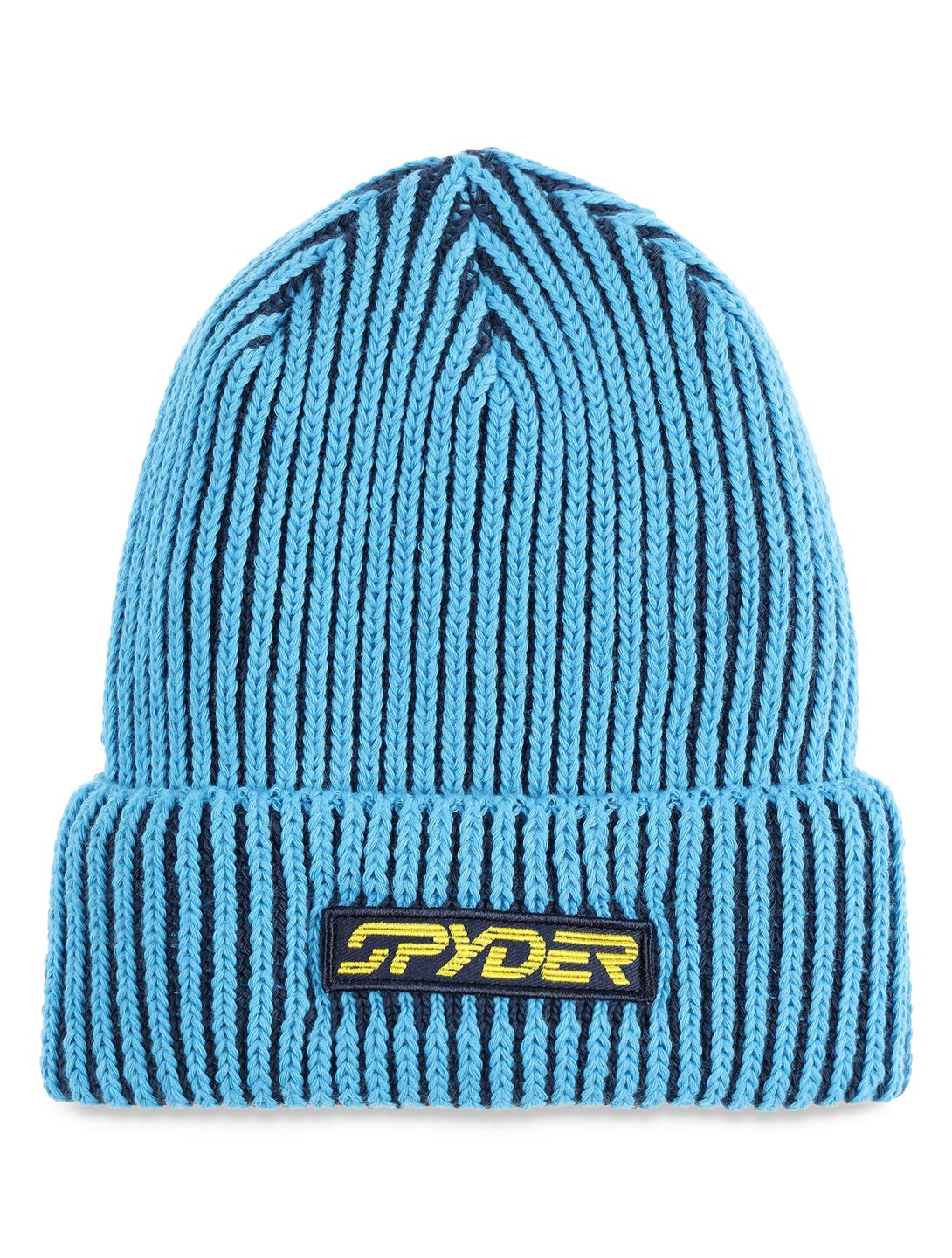 Spyder, Groomers Hat muts heren Aether Blue blauw 