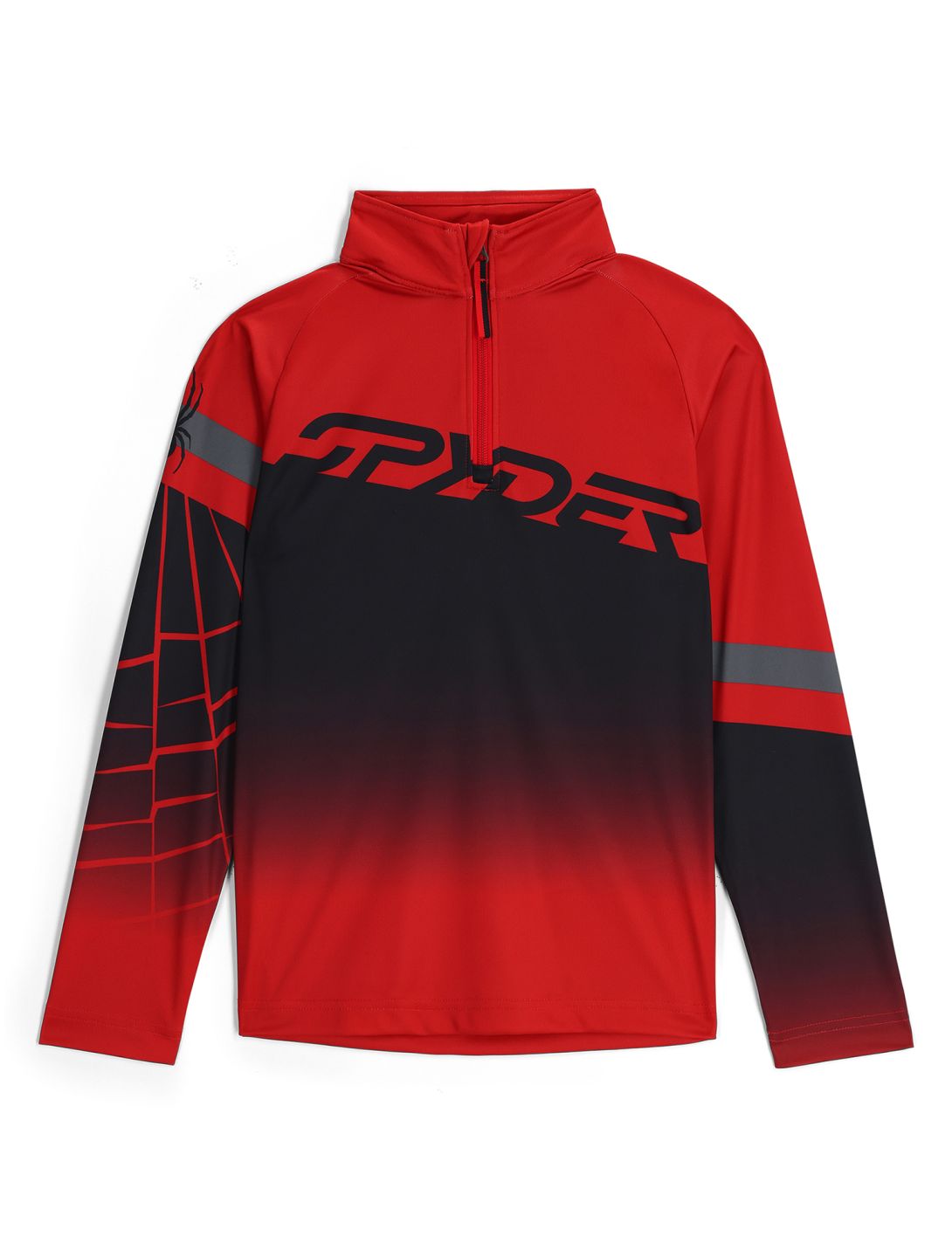 Spyder, Incline 1/2 Zip skipully kinderen Spyder Red rood 