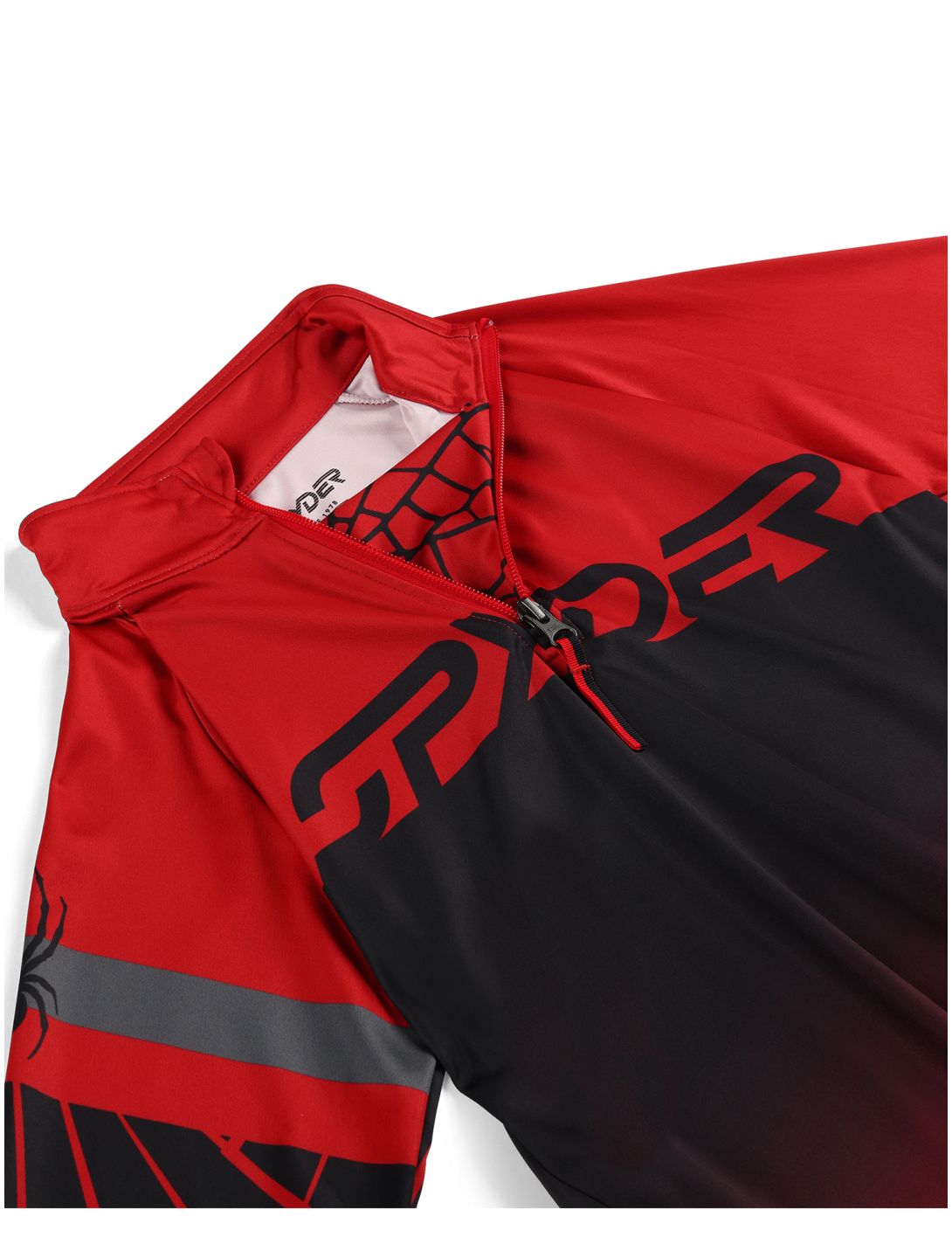 Spyder, Incline 1/2 Zip skipully kinderen Spyder Red rood 