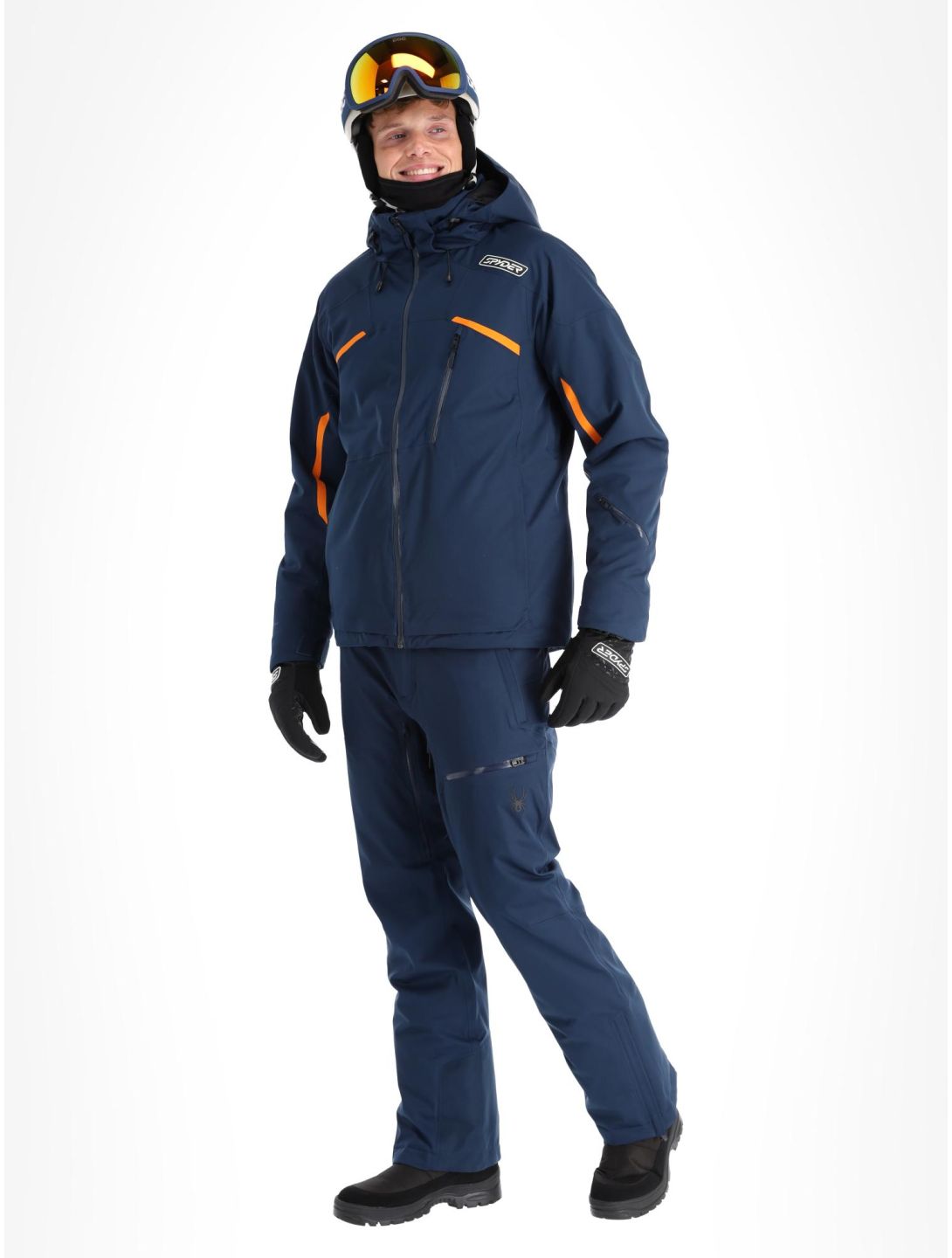 Spyder, Leader ski-jas heren True Navy blauw 