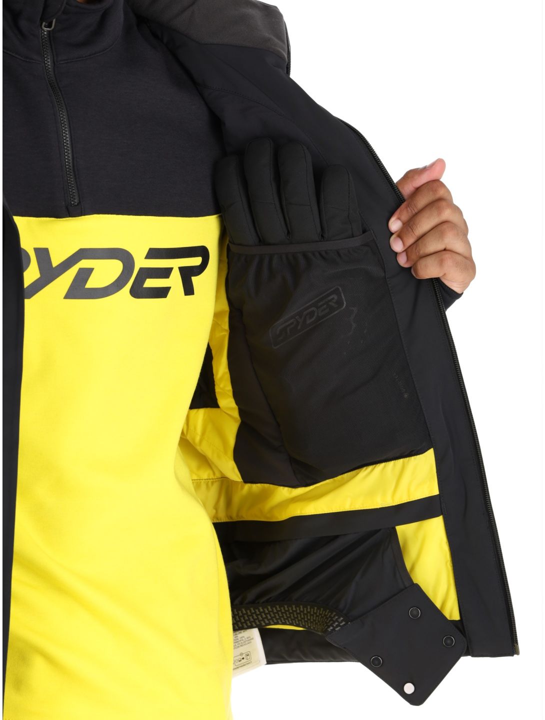 Spyder, Monterosa ski-jas heren Black zwart 