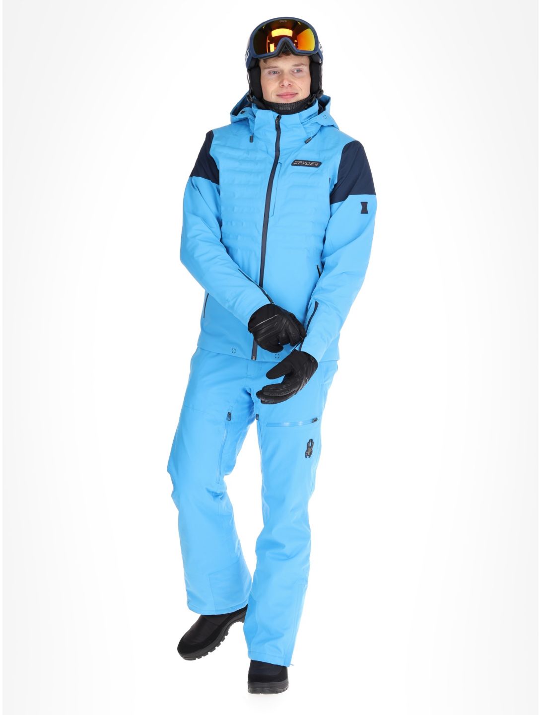 Spyder, Pinnacle ski-jas heren Aether Blue blauw 