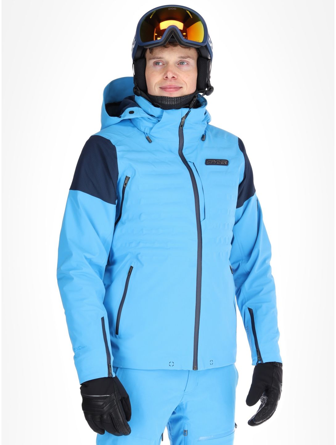 Spyder, Pinnacle ski-jas heren Aether Blue blauw 