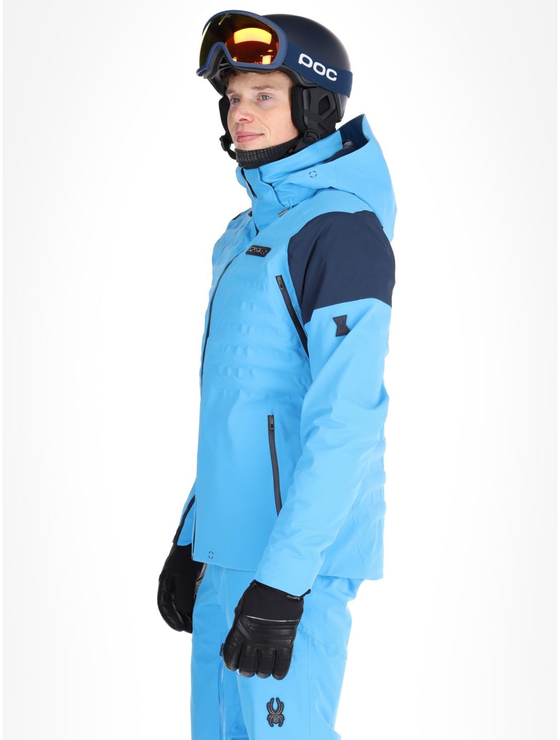 Spyder, Pinnacle ski-jas heren Aether Blue blauw 