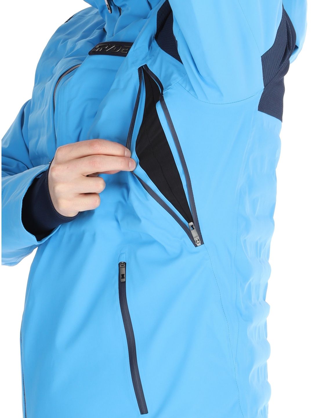 Spyder, Pinnacle ski-jas heren Aether Blue blauw 