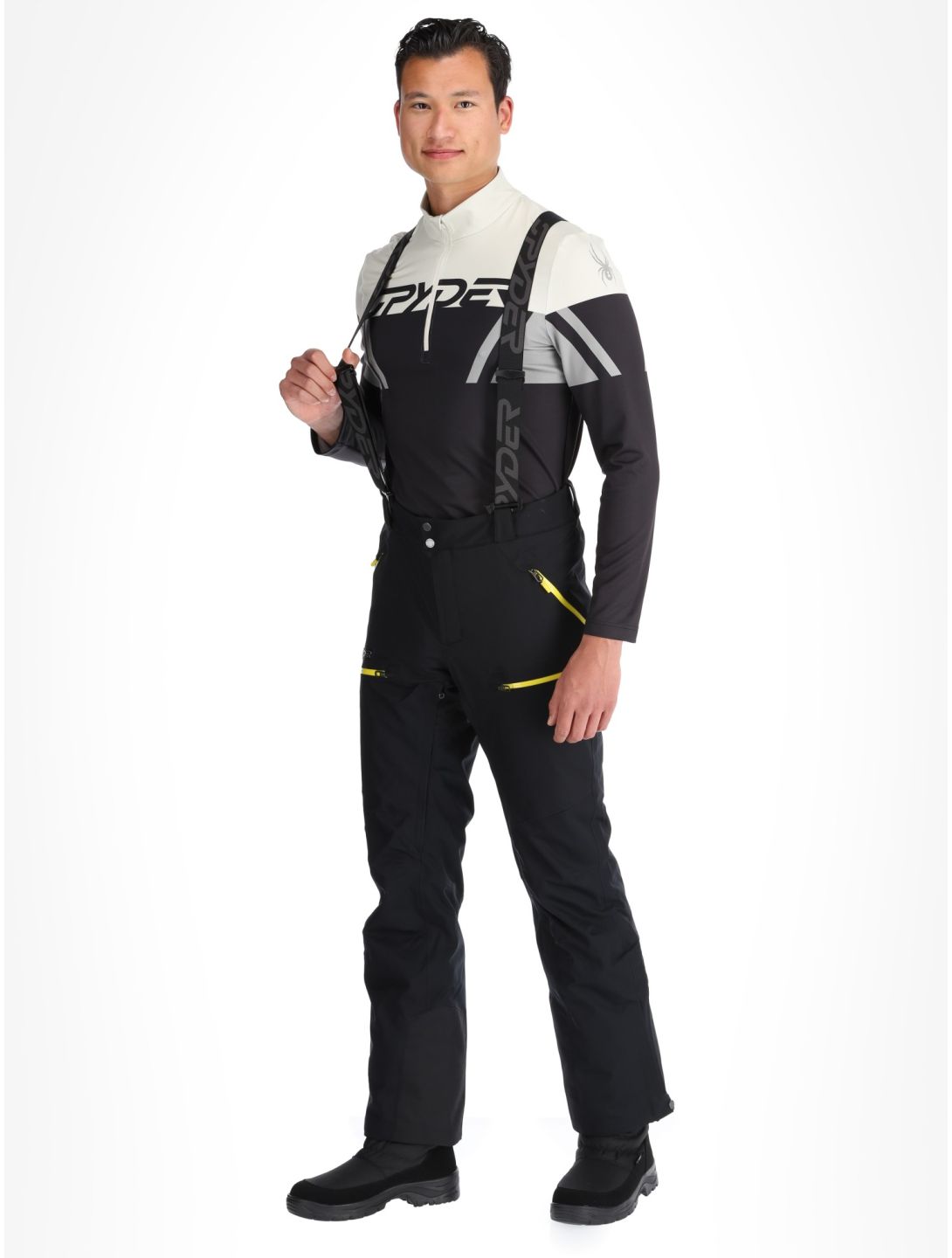 Spyder, Propulsion skibroek heren Black zwart 