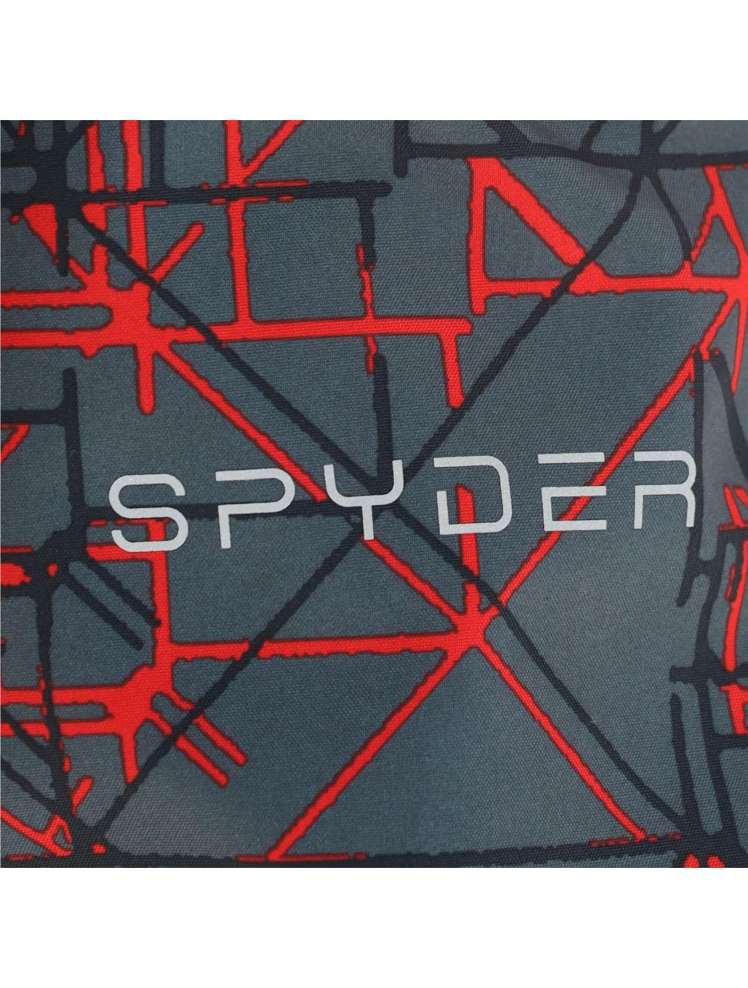 Spyder, Propulsion skibroek kinderen network print Grijs/Rood