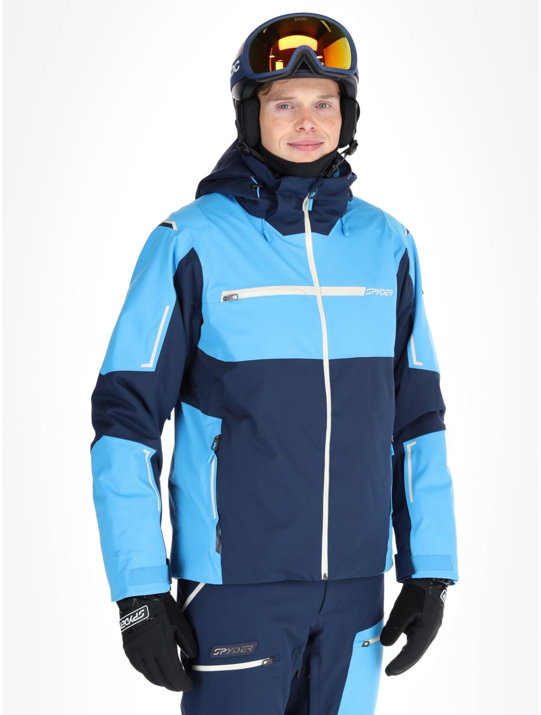 Spyder, Titan ski-jas heren True Navy blauw 