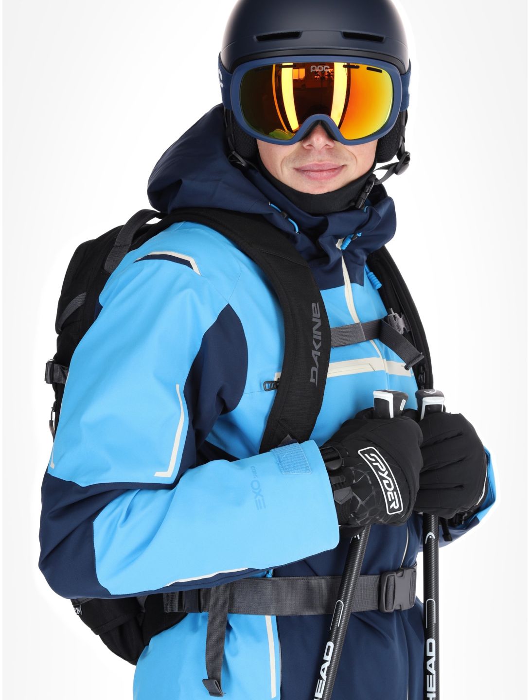 Spyder, Titan ski-jas heren True Navy blauw 