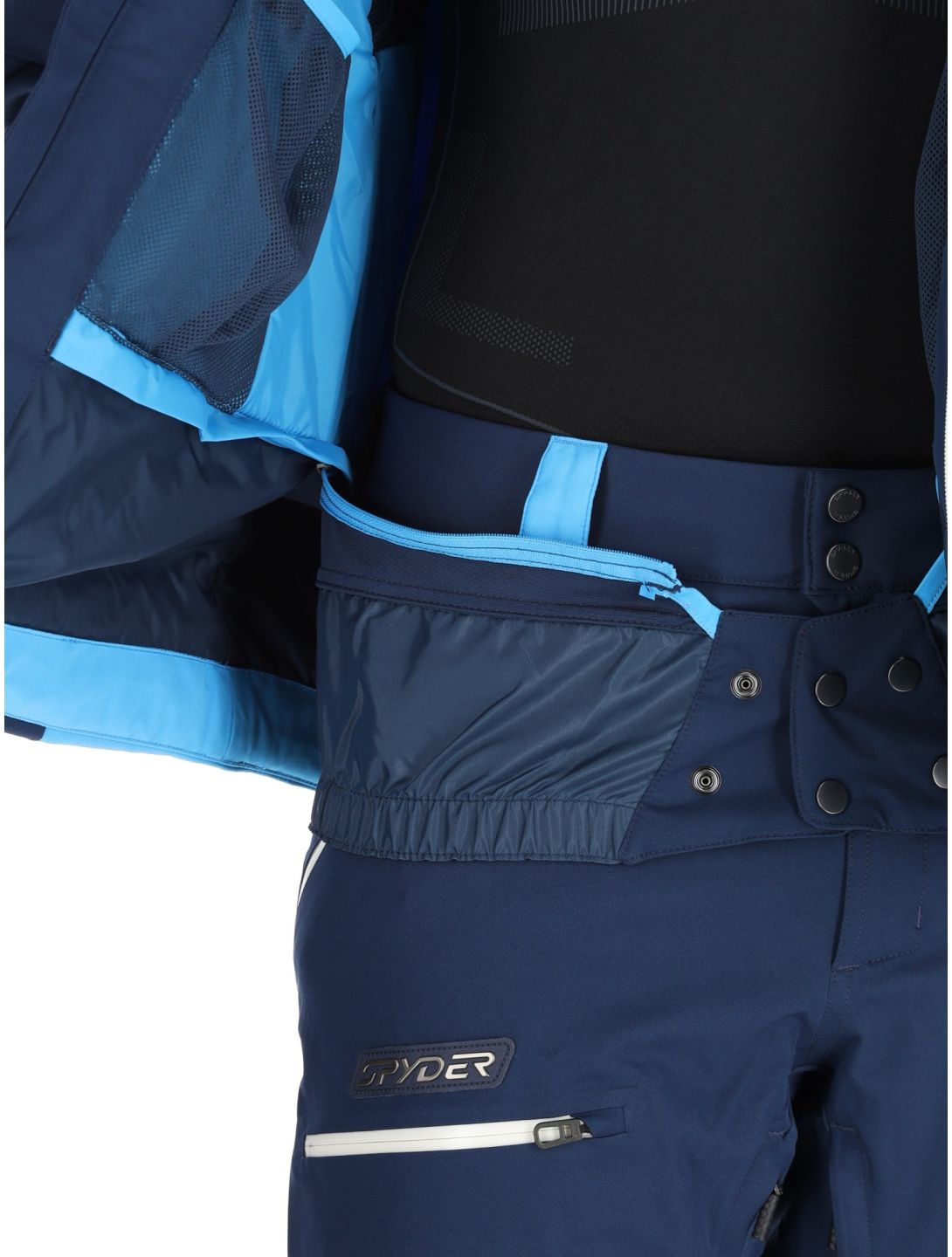 Spyder, Titan ski-jas heren True Navy blauw 