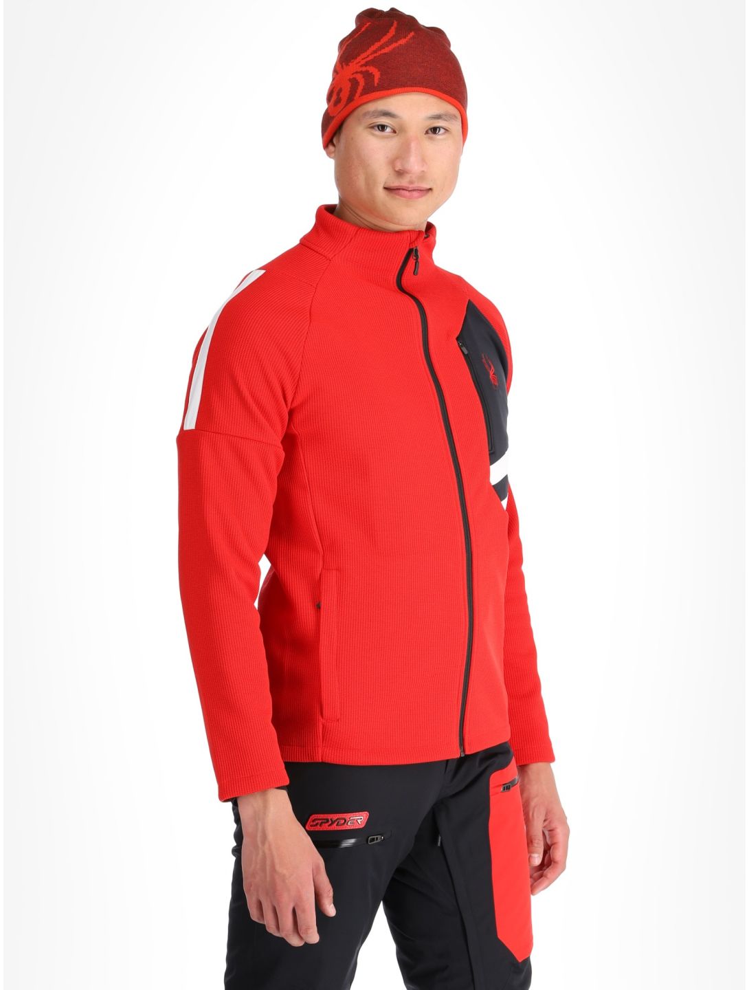 Spyder, Wengen Bandit vest heren Spyder Red rood 