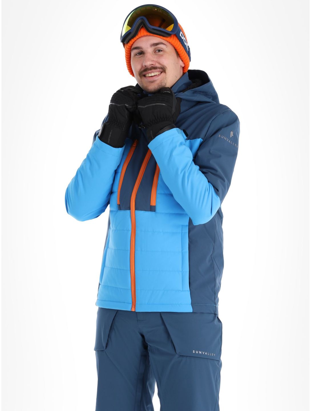 Sun Valley, Doruo ski-jas heren Bleu blauw 