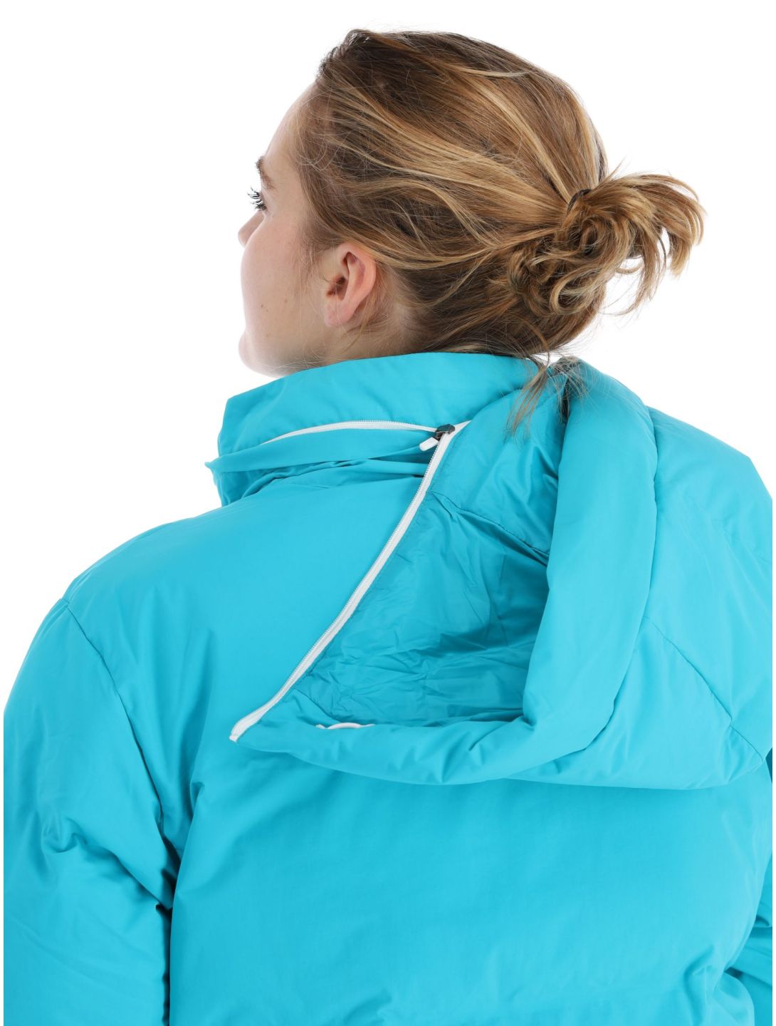 Superdry, Ski Boxy Puffer ski-jas dames Bali Blue blauw 