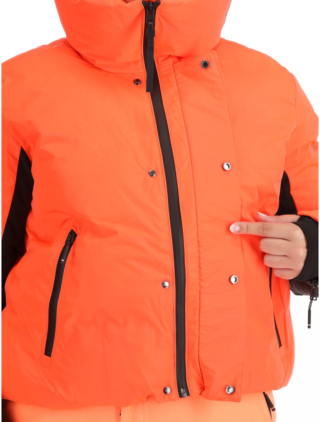 Superdry, Ski Slalom Puffer ski-jas dames Volcanic Coral roze 