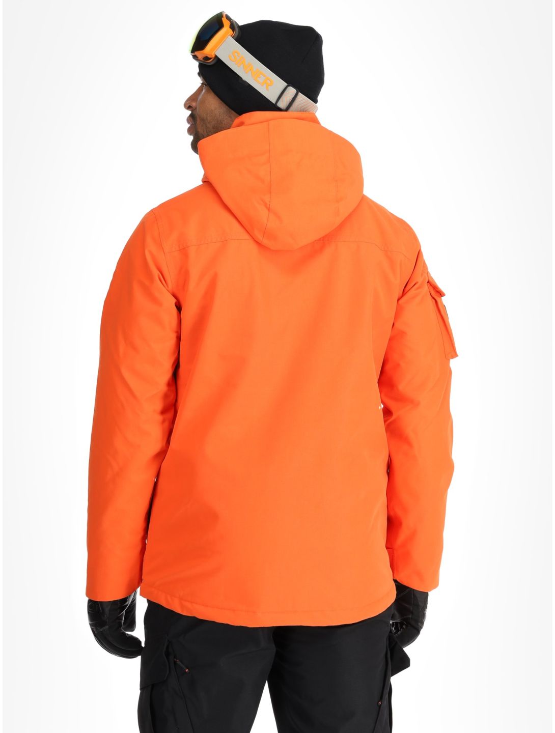 Superdry, Ski Ultimate Rescue ski-jas heren Flame Orange oranje 