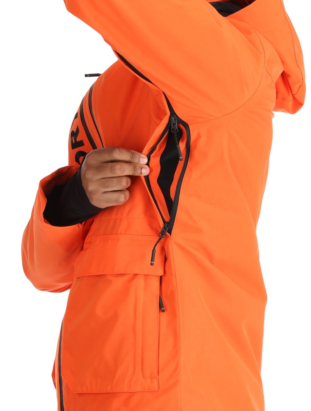 Superdry, Ski Ultimate Rescue ski-jas heren Flame Orange oranje 