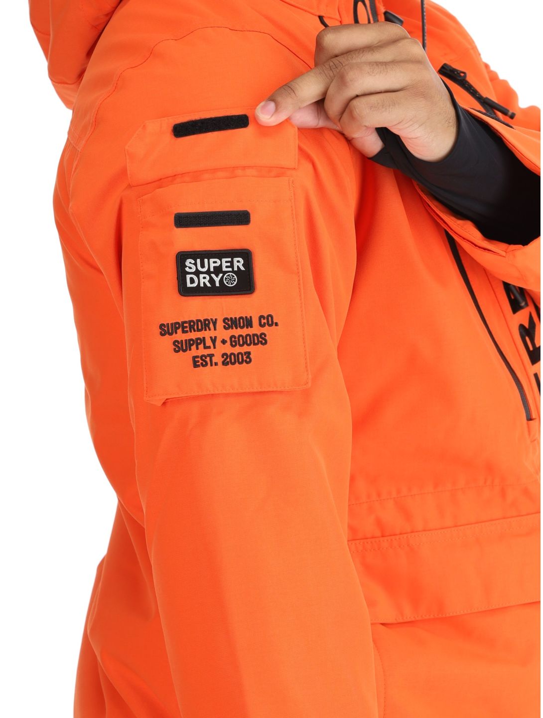 Superdry, Ski Ultimate Rescue ski-jas heren Flame Orange oranje 