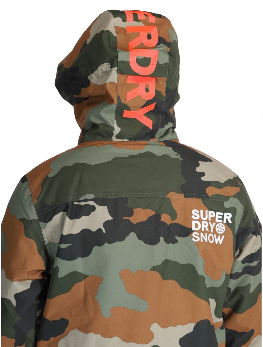 Superdry, Ski Ultimate Rescue ski-jas heren Troops Camo Green groen, multicolor 