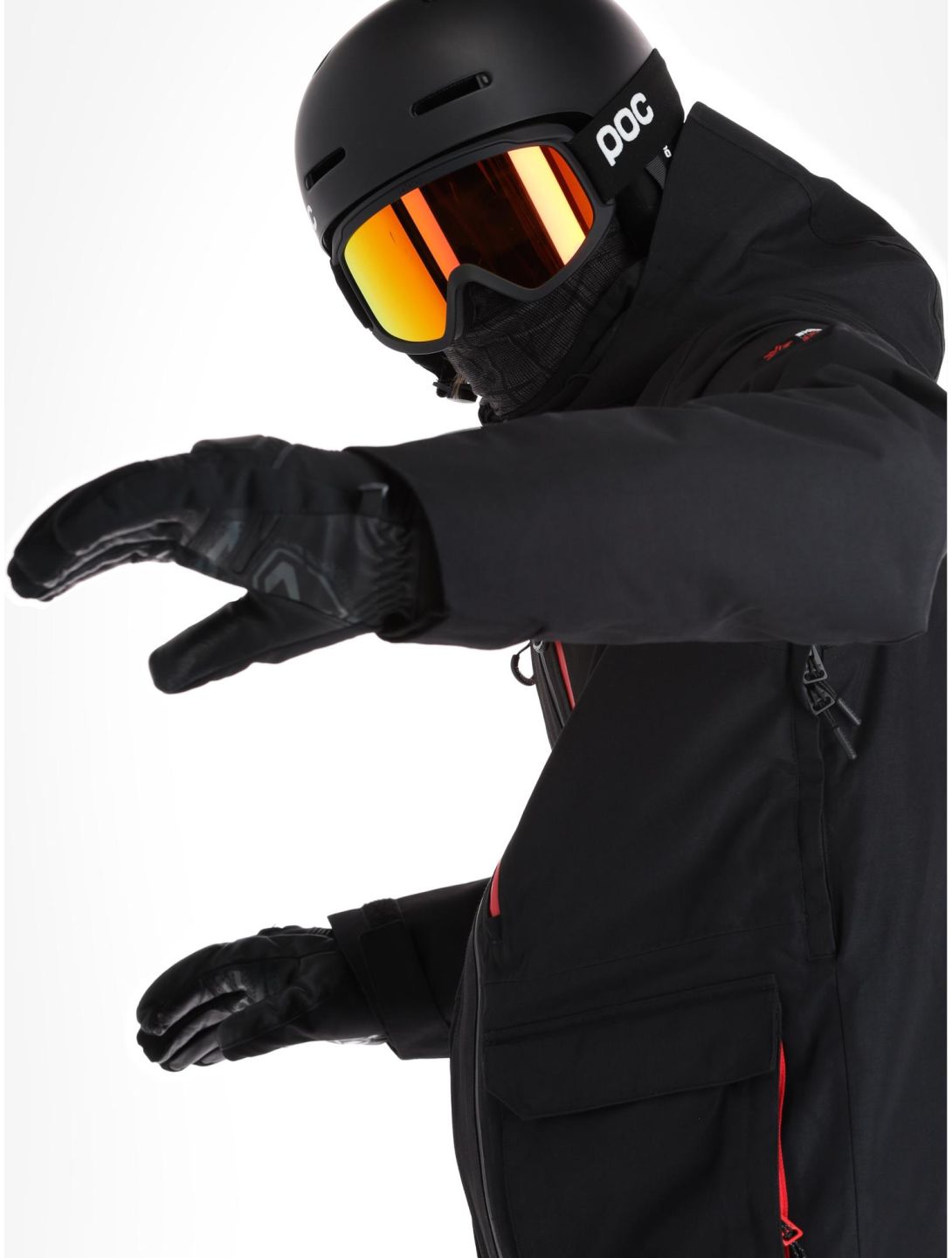 Superdry, Ski Ultimate Rescue ski-jas heren Black zwart 