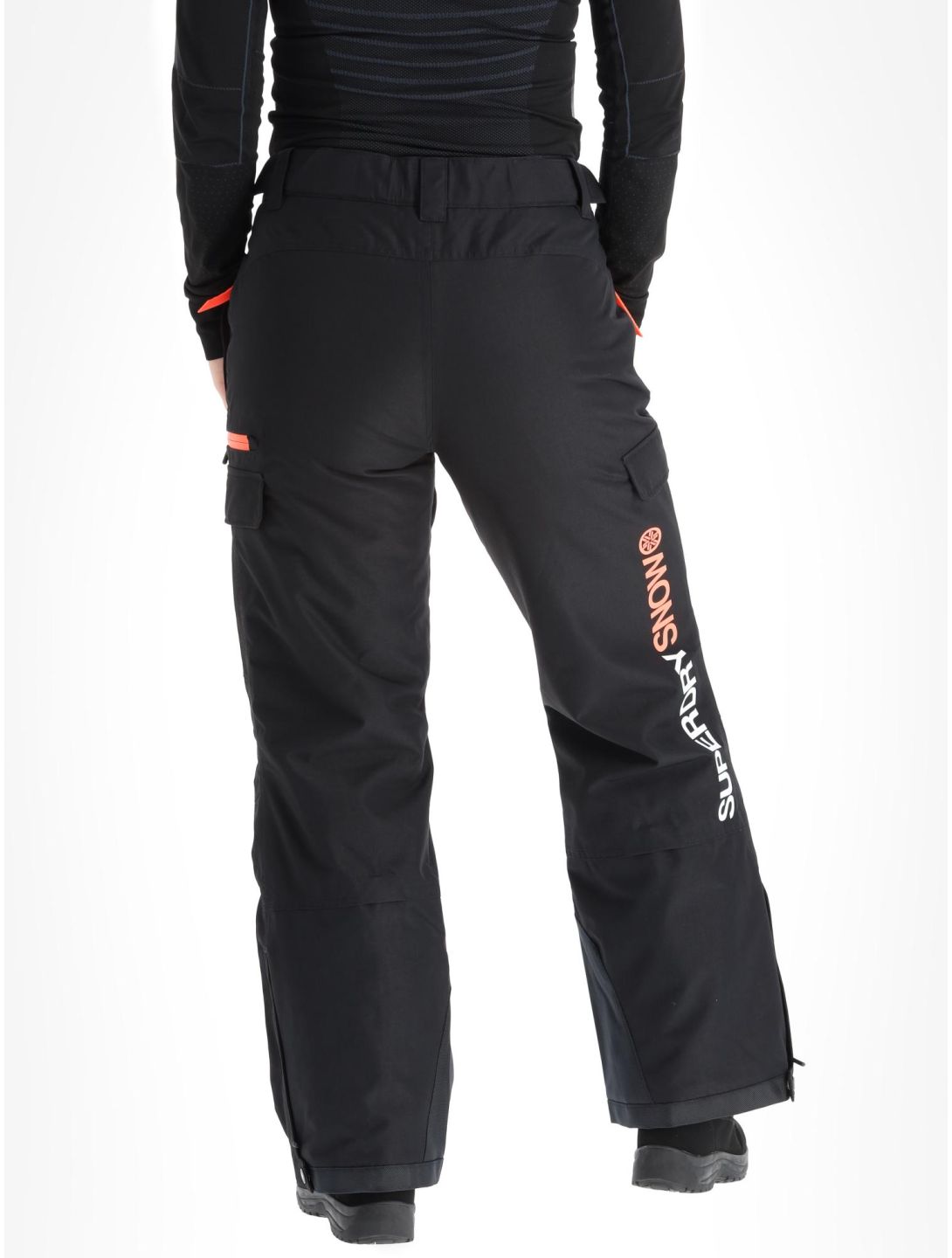 Superdry, Ski Ultimate Rescue skibroek dames Black zwart 