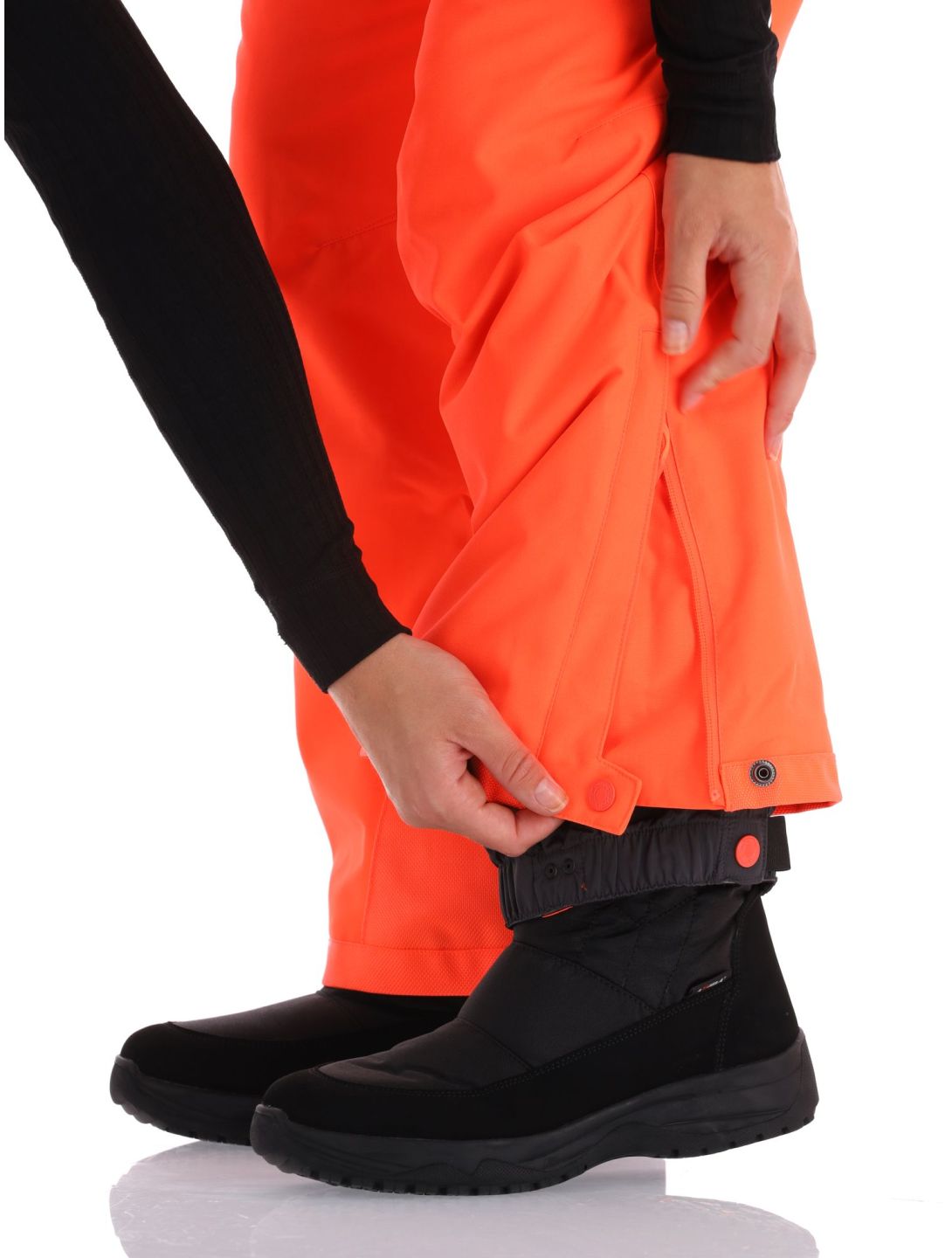 Superdry, Ski Ultimate Rescue skibroek dames Hyper Fire Coral oranje 