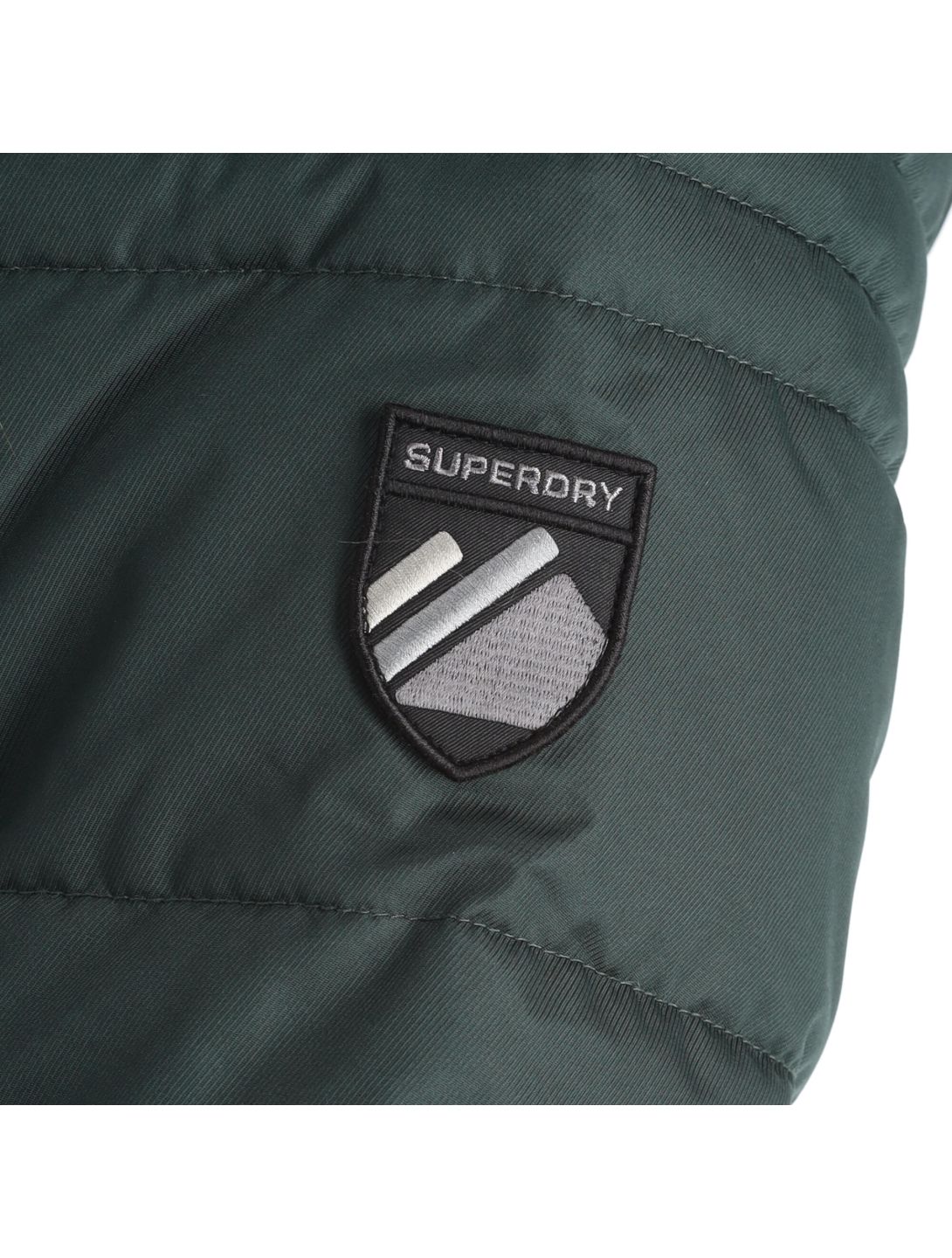 Superdry, Snow Luxe Puffer ski-jas dames eagle groen 