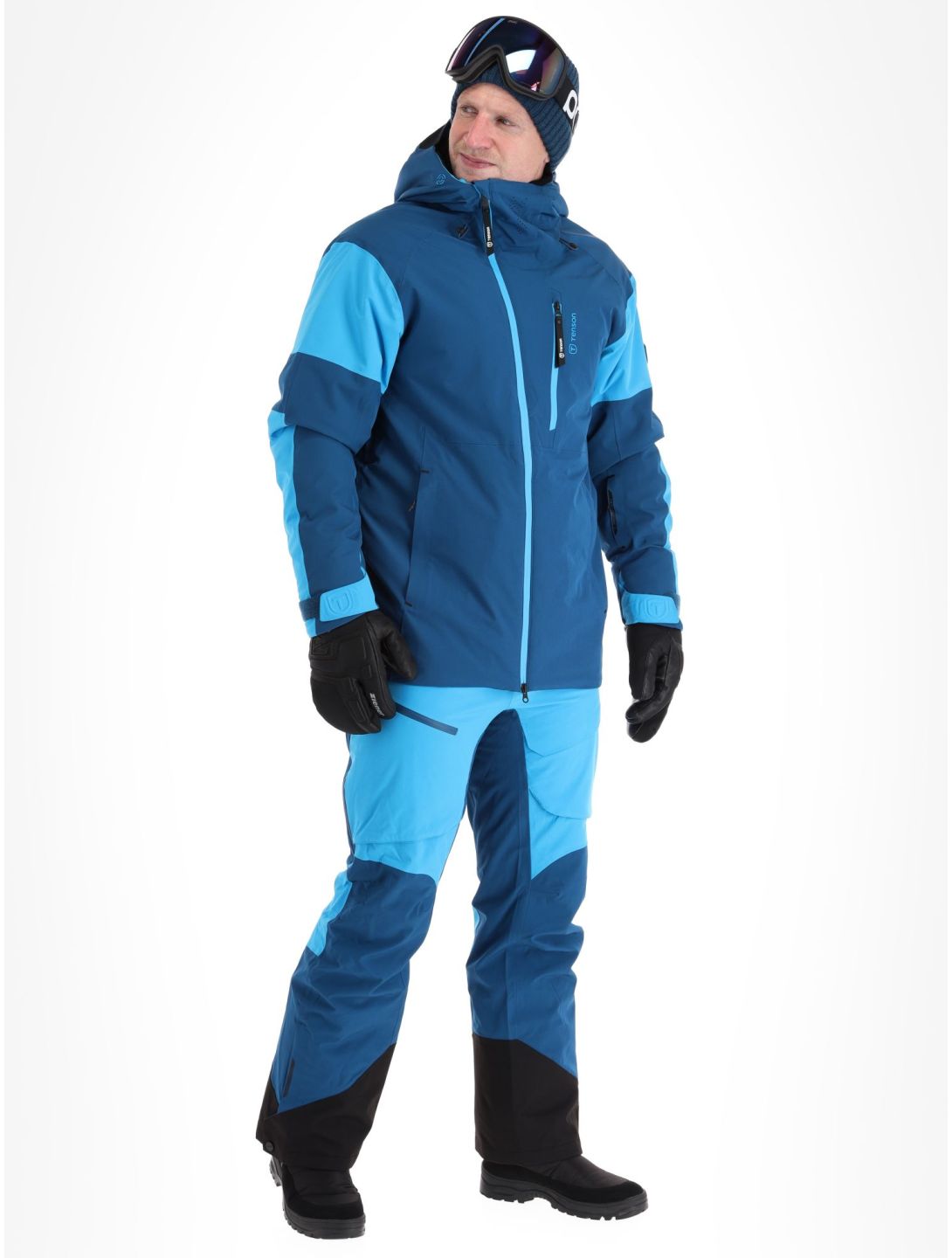 Tenson, Aerismo ski-jas heren Dark Petrol blauw 