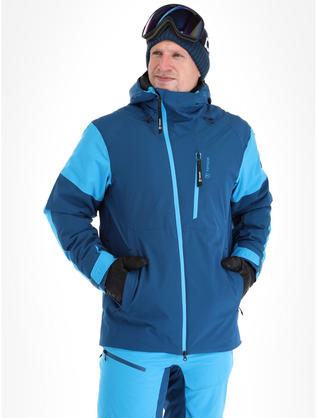 Tenson, Aerismo ski-jas heren Dark Petrol blauw 