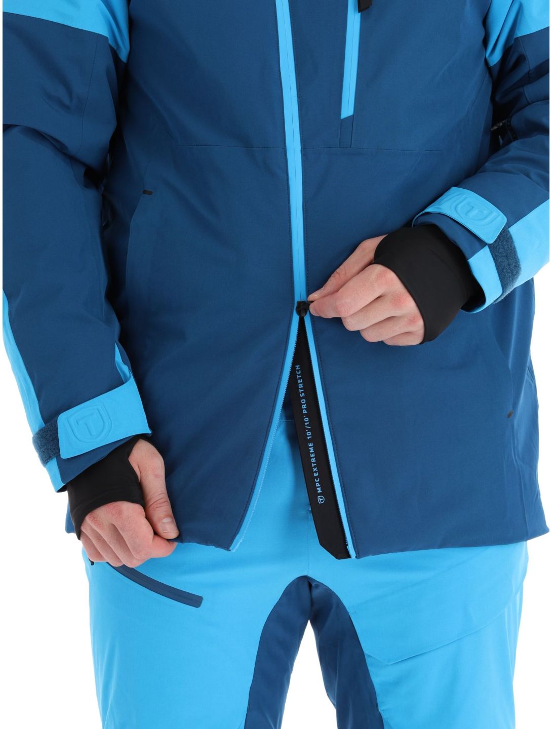 Tenson, Aerismo ski-jas heren Dark Petrol blauw 