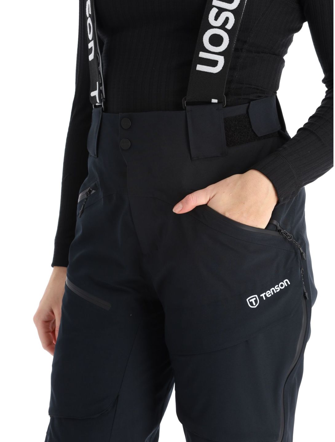 Tenson, Aerismo Ski skibroek dames Black zwart 