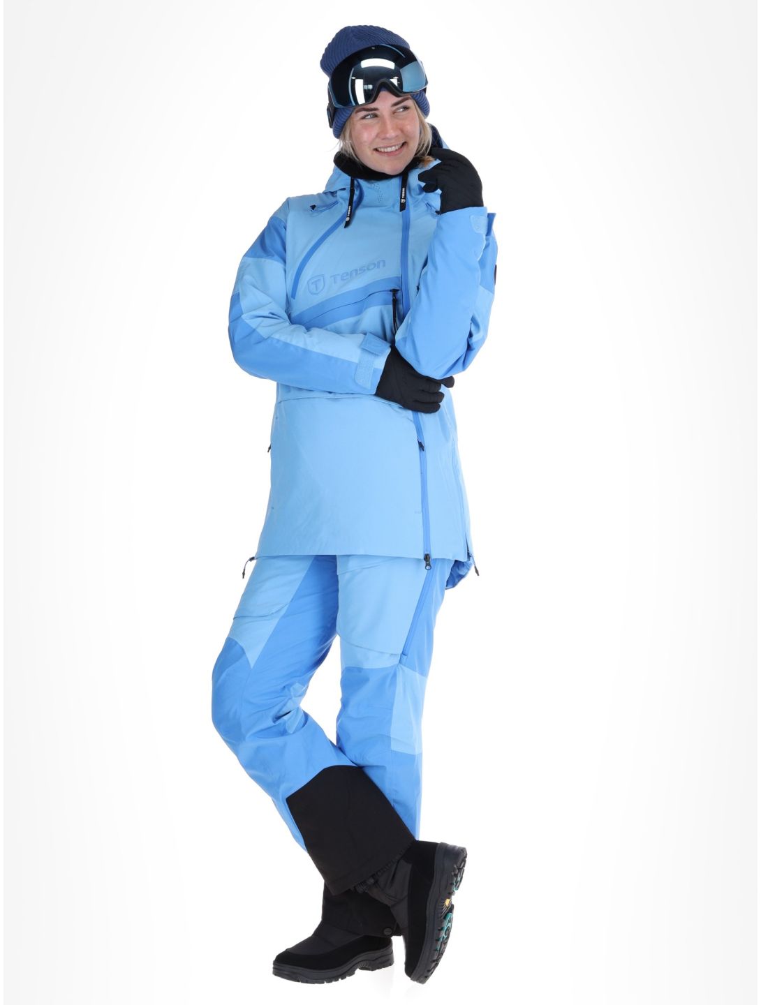 Tenson, Aerismo JackoRak ski-jas dames Light Blue blauw 