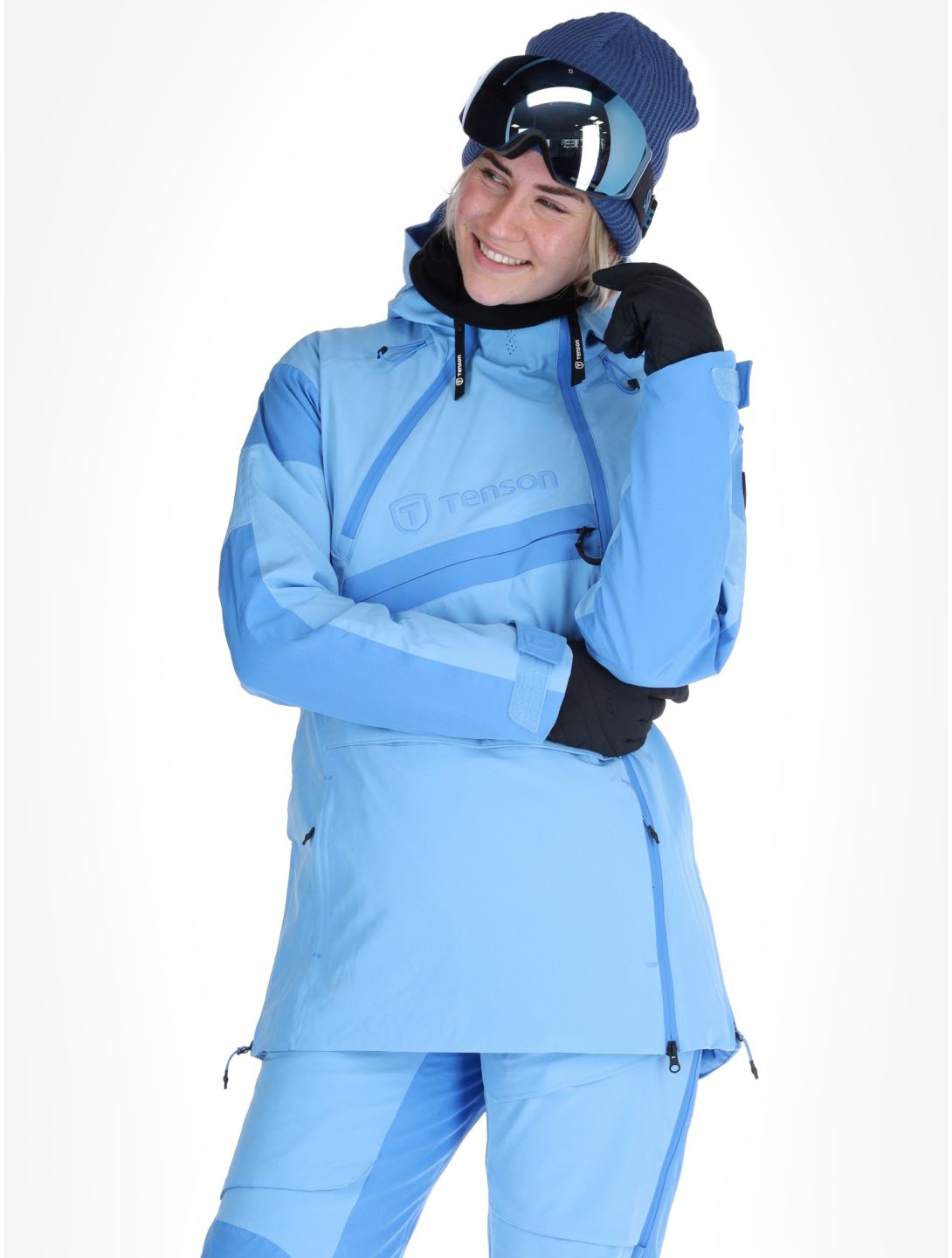 Tenson, Aerismo JackoRak ski-jas dames Light Blue blauw 