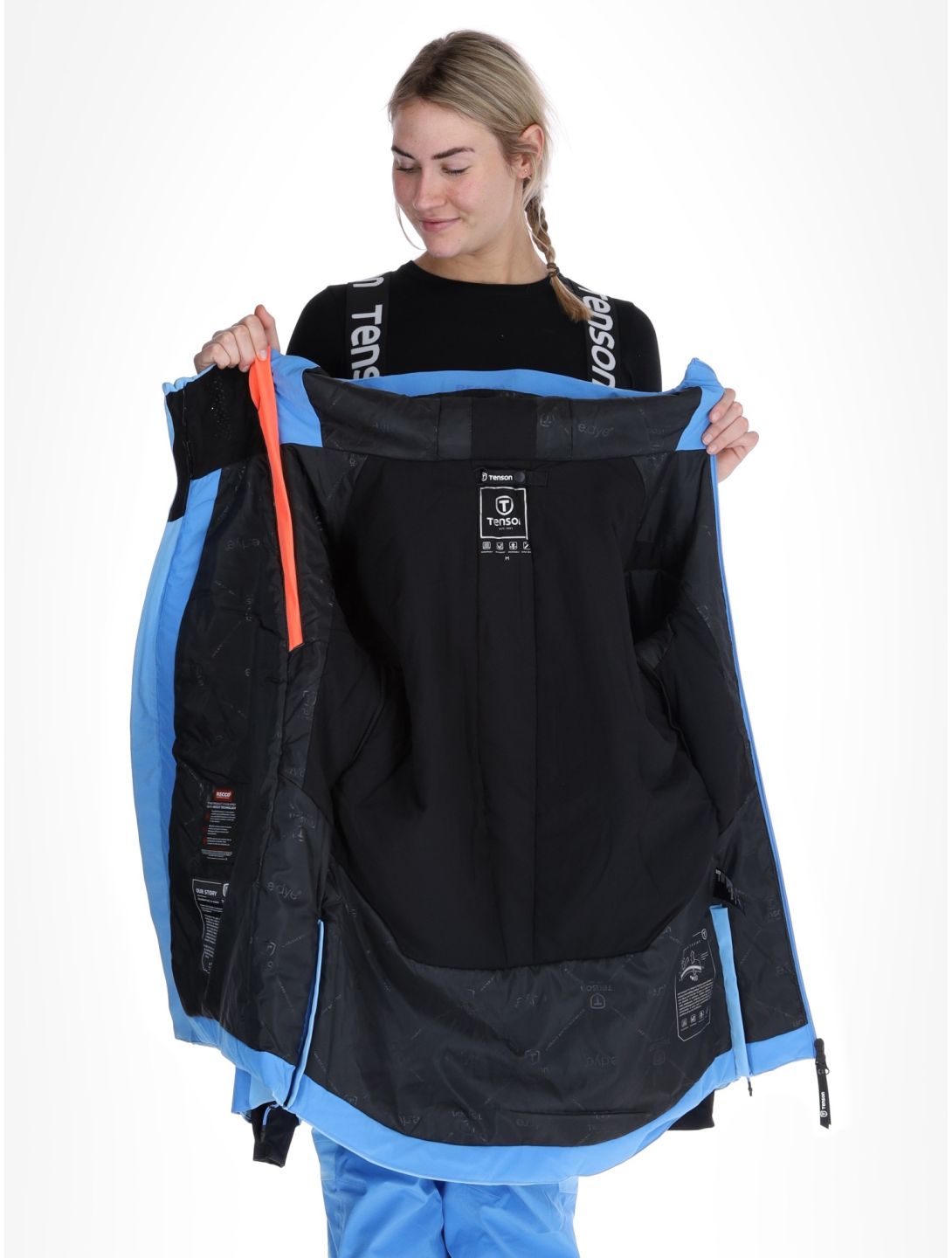 Tenson, Aerismo JackoRak ski-jas dames Light Blue blauw 