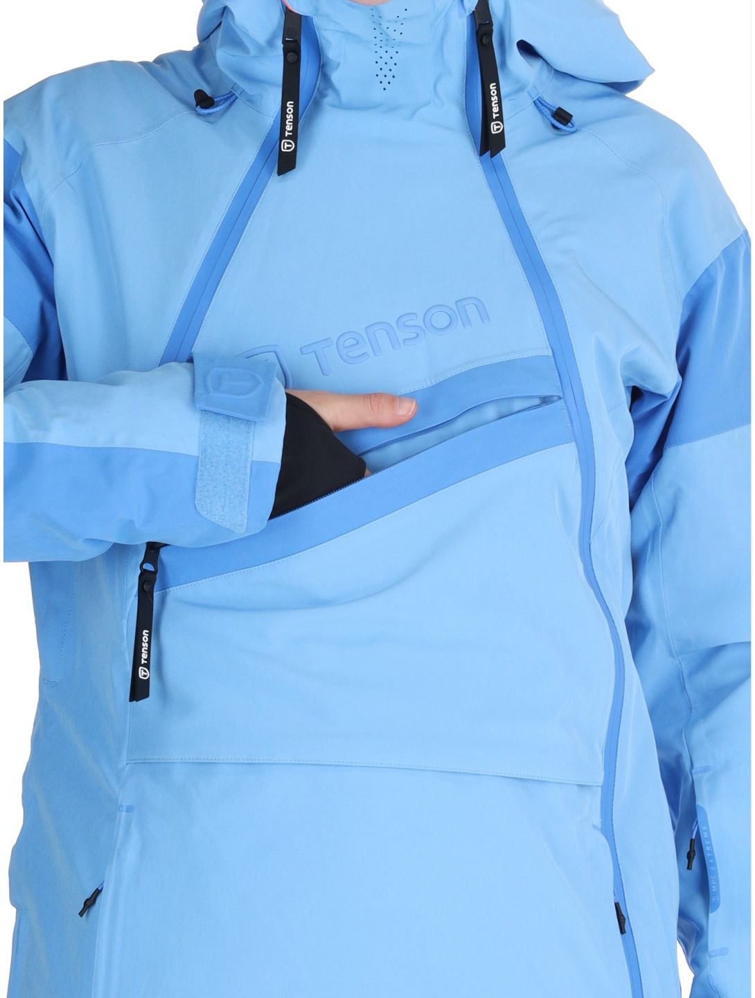 Tenson, Aerismo JackoRak ski-jas dames Light Blue blauw 