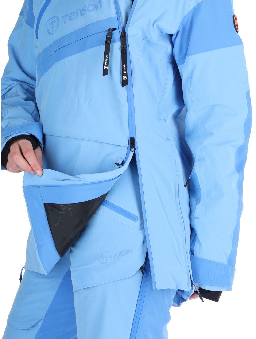 Tenson, Aerismo JackoRak ski-jas dames Light Blue blauw 