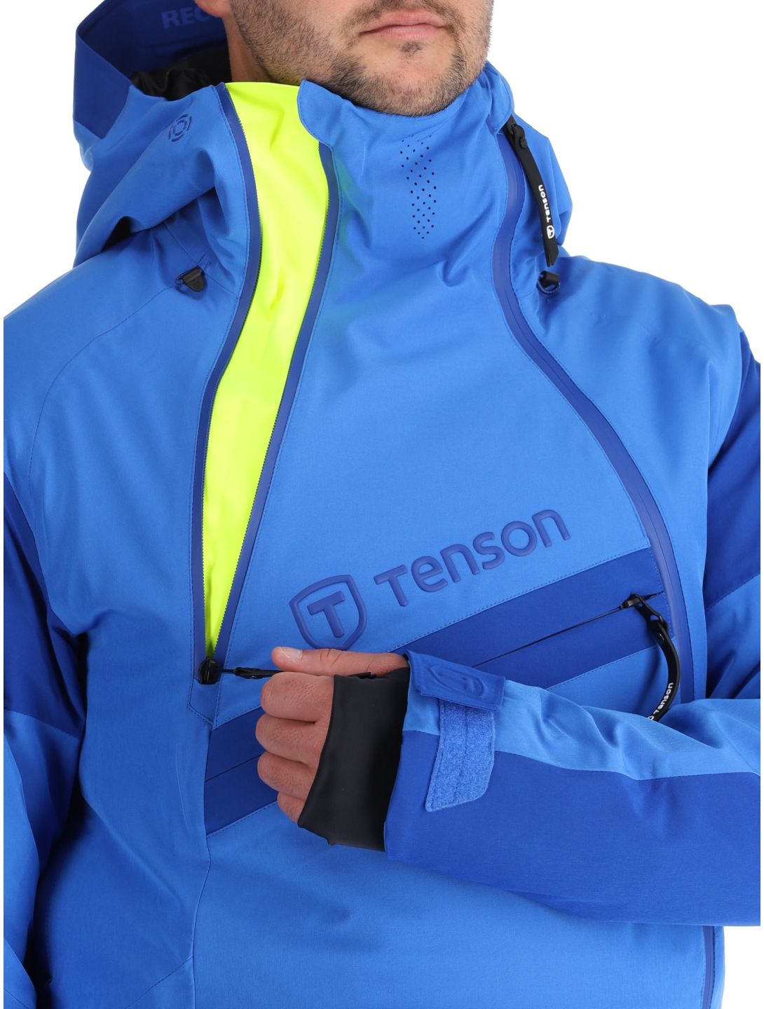 Tenson, Aerismo JackoRak ski-jas heren Vibrant Blue blauw 