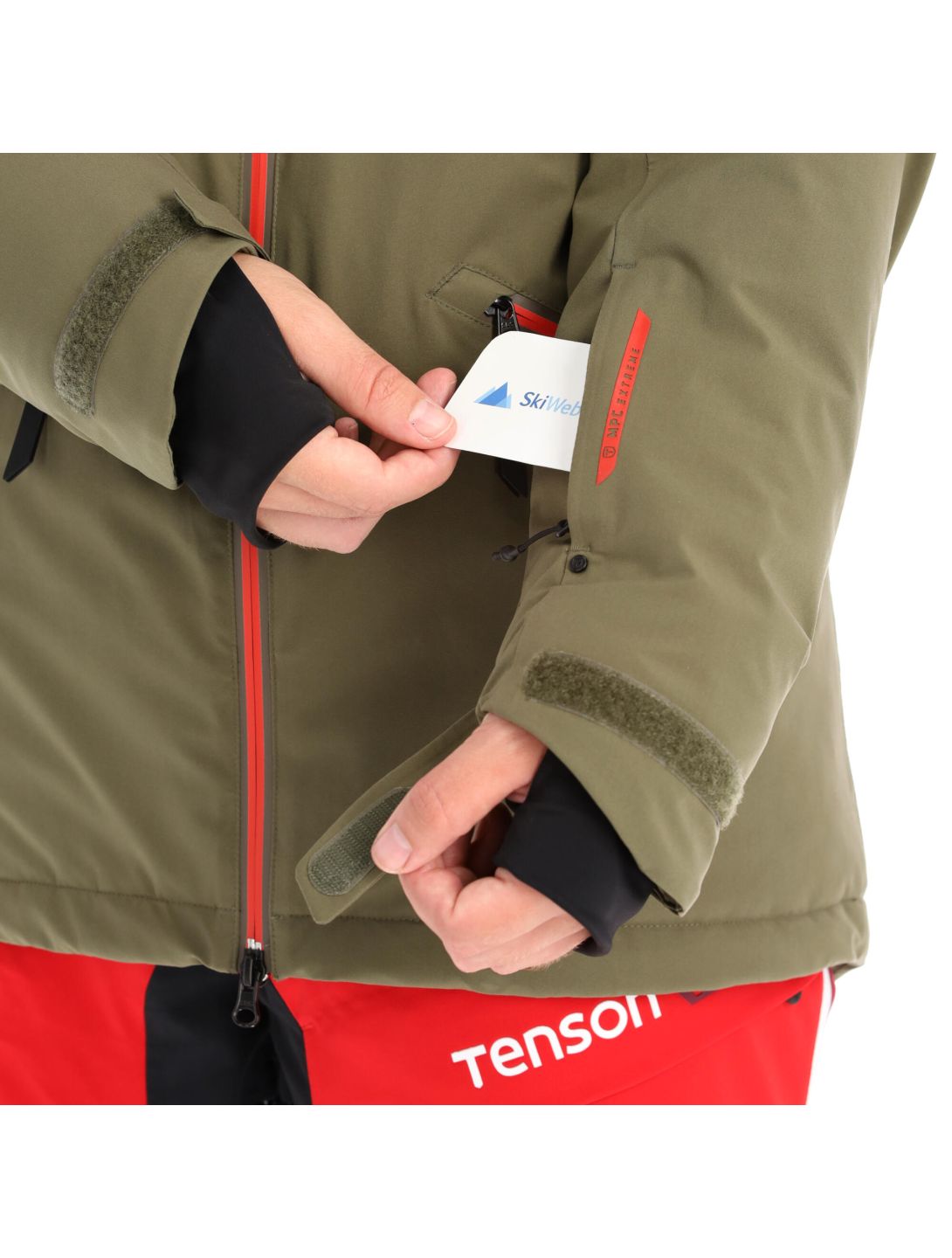 Tenson, Brant ski-jas heren dark Groen