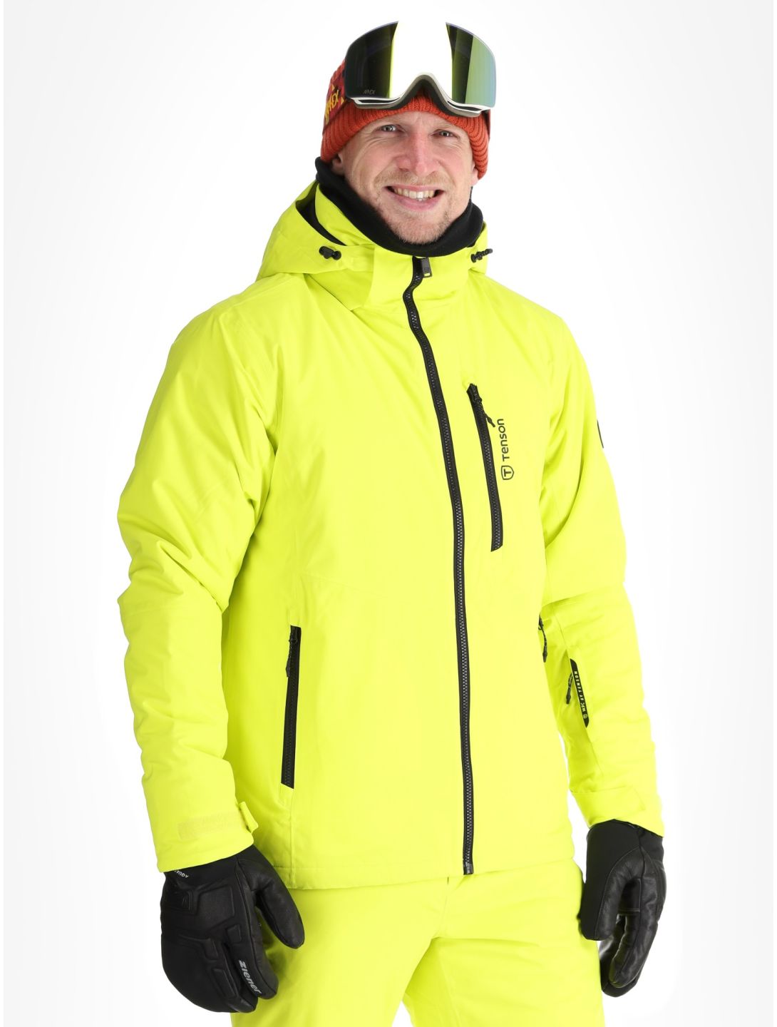 Tenson, Brendon Ski ski-jas heren Light Yellow geel 